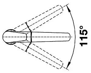 Смеситель для кухни с выдвижным изливом Blanco Felisa-S кофе 520345, 4