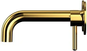 Смеситель для раковины из стены WHITECROSS Y gold золото Y1216GL Смеситель для раковины из стены WHITECROSS Y gold золото Y1216GL, 3