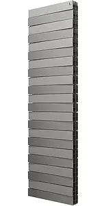 Радиатор биметаллический 22 секций Royal Thermo PianoForte Tower Silver Satin RTPFTNSS50022 Радиатор биметаллический 22 секций Royal Thermo PianoForte Tower Silver Satin RTPFTNSS50022, 1
