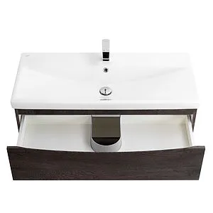 Тумба-умывальник подвесная BelBagno MARINO-CER 100 Rovere Nature Grigio MARINO-CER-1000-2C-SO-RNG-P+BB-0324-100-LVB, 5