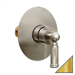 Смеситель для душа скрытого монтажа Bossini Liberty золото Z001201.021 Смеситель для душа скрытого монтажа Bossini Liberty золото Z001201.021, 1