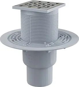 Трап вертикальный Set AlcaPlast 100x100мм APV202 Трап вертикальный Set AlcaPlast 100x100мм APV202, 1