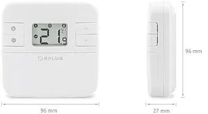 Беспроводной комнатный терморегулятор Salus Standard белый RT310TX, 5