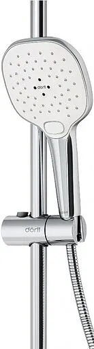 Душевая стойка Dorff Prime хром/белый D0140000