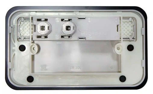 Клавиша смыва для унитаза Villeroy&amp;Boch ViConnect 922400RB стекло/черный