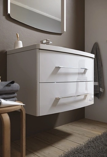 Тумба-умывальник подвесная Aqwella Neringa 80 белый NER0108+Ner.08.04.D Тумба-умывальник подвесная Aqwella Neringa 80 белый NER0108+Ner.08.04.D