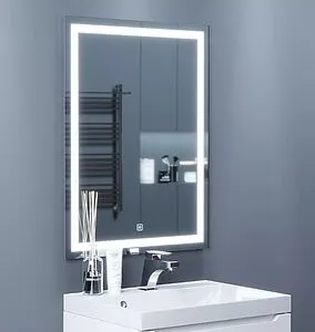 Зеркало с подсветкой Uperwood Tanos 60 с подогревом белый/серебро 291020220 Зеркало с подсветкой Uperwood Tanos 60 с подогревом белый/серебро 291020220, 4