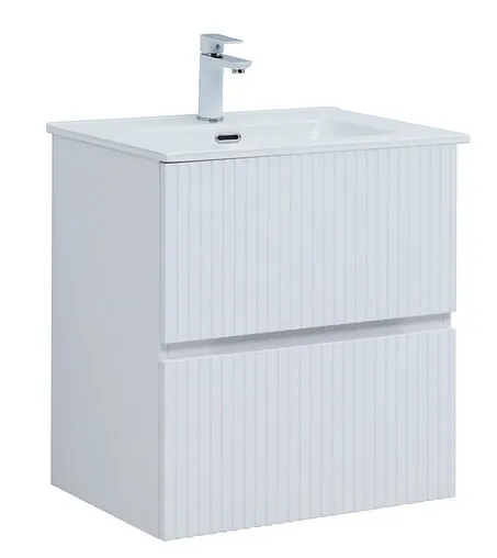 Тумба под умывальник Aquanet Джейн 60 белый матовый 00313284