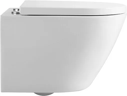Унитаз подвесной безободковый Aquanet Zvezda Rimless белый ZV-2 Унитаз подвесной безободковый Aquanet Zvezda Rimless белый ZV-2