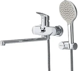 Смеситель для ванны с длинным изливом Am.Pm Like хром F8095000 Смеситель для ванны с длинным изливом Am.Pm Like хром F8095000, 1