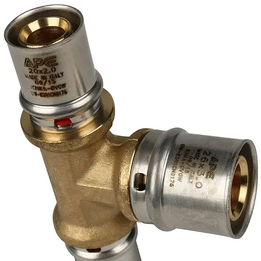 Тройник пресс редукционный 20мм x 26мм x 20мм APE AP131 20x26x20