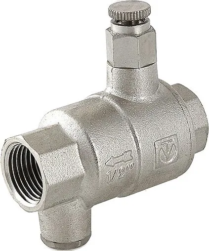 Клапан обратный пружинный с дренажем и воздухоотводчиком 1¼&quot;в x 1¼&quot;в Valtec VT.171.N.07