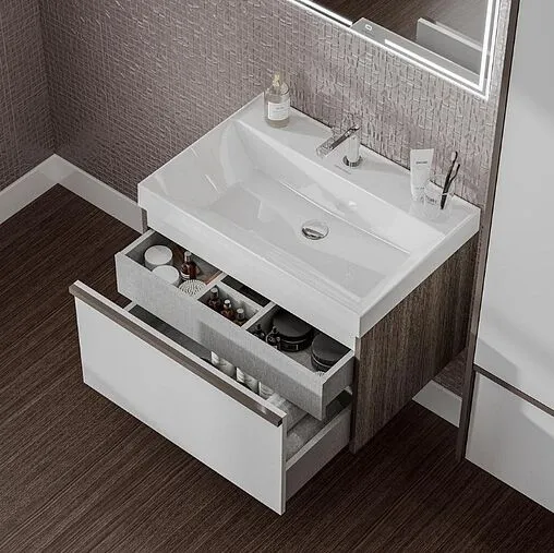 Тумба под умывальник подвесная Kerama Marazzi Modula 60 арабика MO.60.1+1\AR