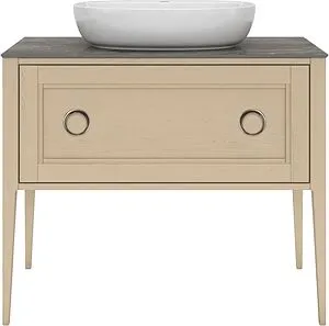 Тумба-умывальник напольная Kerama Marazzi Plaza Classic Neo 100 1+1 капучино PL.CN.100.1+1\\CAP.M+ Тумба-умывальник напольная Kerama Marazzi Plaza Classic Neo 100 1+1 капучино PL.CN.100.1+1\\CAP.M+, 1