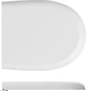 Крышка-сиденье для унитаза ISVEA R30 белый 40R30100I, 1