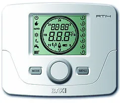 Комнатный терморегулятор для котлов Luna Duo-tec+, Nuvola Duo-tec+ и Duo-tec Compact Baxi PRTS белый 7104336--