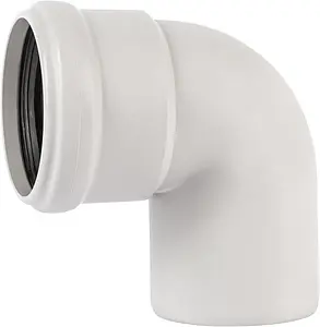 Отвод внутренний бесшумный D=78мм Угол 87° Ostendorf Skolan Safe SKB 333140 Отвод внутренний бесшумный D=78мм Угол 87° Ostendorf Skolan Safe SKB 333140, 1