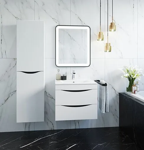 Тумба-умывальник подвесная IDDIS Cloud 60 белый CLO60W0i95K