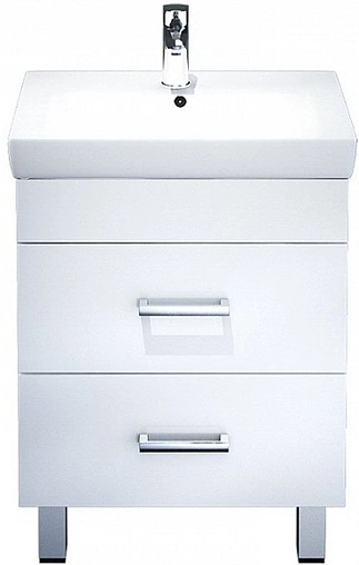 Тумба-умывальник напольная IDDIS Custo 55 белый CUS55W0i95+0045500i28