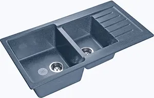 Мойка кухонная GranFest Practik P-980KL графит Мойка кухонная GranFest Practik P-980KL графит, 1