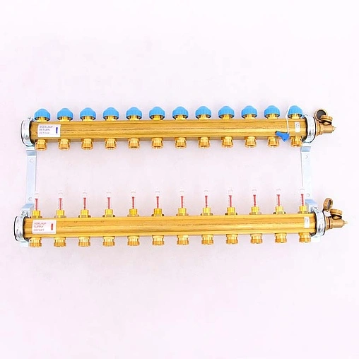 Группа коллекторная с расходомерами 12 отводов 1"в/в x ¾"ек Watts HKV/T 10004206