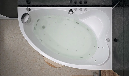 Ванна акриловая Aquanet Mayorca 150x100 R 00204009