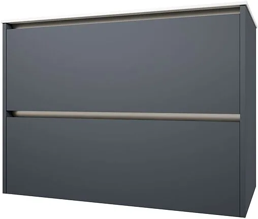 Тумба под умывальник подвесная Allen Brau Activity 90 синий/олива браш 1.34013.BGM