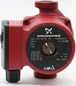 Насос циркуляционный Grundfos UPS 20-60 130 96281472, 4
