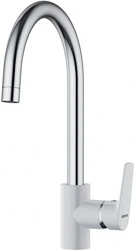 Смеситель для кухни Damixa Origin Balance белый/хром 790730000