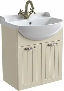 Тумба-умывальник подвесная IDDIS Kantri 50 бежевый KAN50W2i95+0125000i28, 1