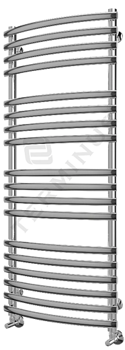 Полотенцесушитель водяной лесенка Terminus Капри П18 500х1326 полированная сталь 4620768887192