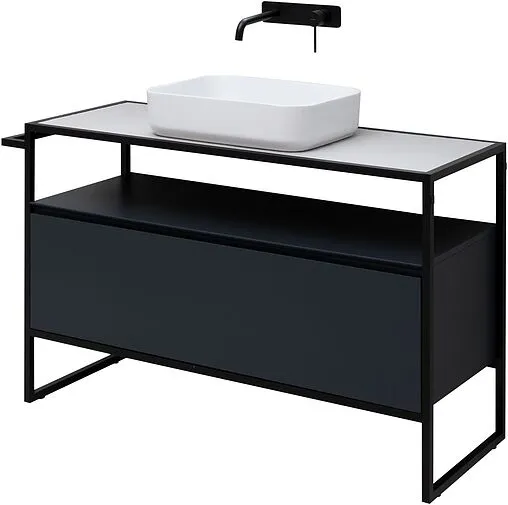 Тумба-умывальник напольная Allen Brau Priority 120 антрацит 1.31004.AM+