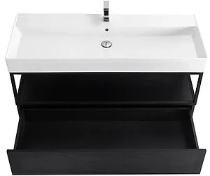 Консоль с умывальником подвесная Cezares Cadro 80 чёрный CADRO-80/46/30-1C-SO-MET-ST+CADRO-80-MENS-NERO+CADRO-80-1C-SO-NR-BLUM Консоль с умывальником подвесная Cezares Cadro 80 чёрный CADRO-80/46/30-1C-SO-MET-ST+CADRO-80-MENS-NERO+CADRO-80-1C-SO-NR-BLUM, 5