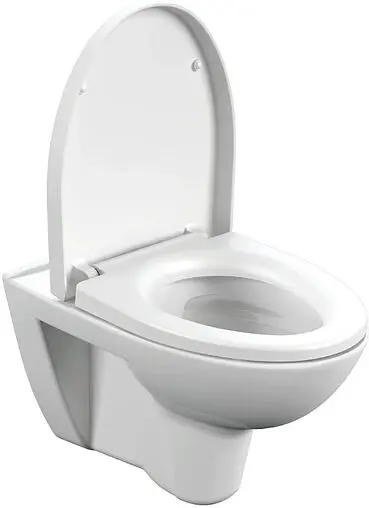 Комплект 6 в 1 Cersanit Parva CO DPL EO 64229 с кнопкой Leon хром глянцевый