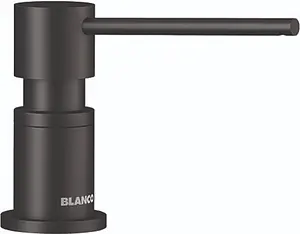 Дозатор Blanco Lato черный матовый 525789 Дозатор Blanco Lato черный матовый 525789, 1