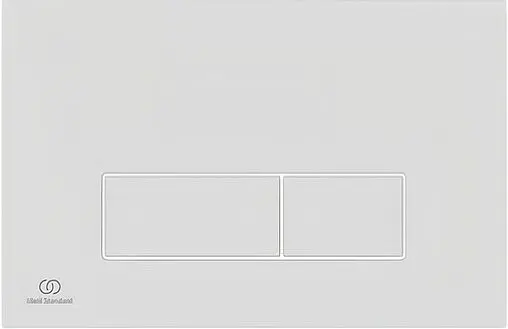 Комплект 5 в 1 Ideal Standard Tesi AquaBlade T3868V1/121AC с кнопкой белый матовый