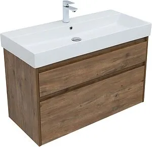 Тумба-умывальник Aquanet Nova Lite 100 дуб рустикальный 00249957+ Тумба-умывальник Aquanet Nova Lite 100 дуб рустикальный 00249957+, 5