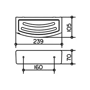 Полка Keuco Elegance new хром/белый 11658010000 Полка Keuco Elegance new хром/белый 11658010000, 5
