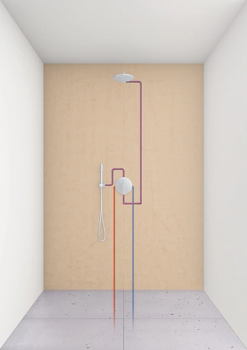 Держатель верхнего душа на стену Grohe Rainshower хром 27488000