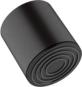 Лейка верхнего душа Hansgrohe Pulsify 105 1jet чёрный матовый/графит 24130670, 1