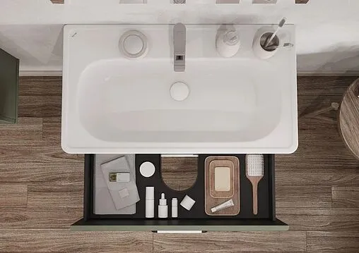 Тумба под умывальник подвесная Aquaton Нео-Классика 85 кипарис 1A286301NC5E0