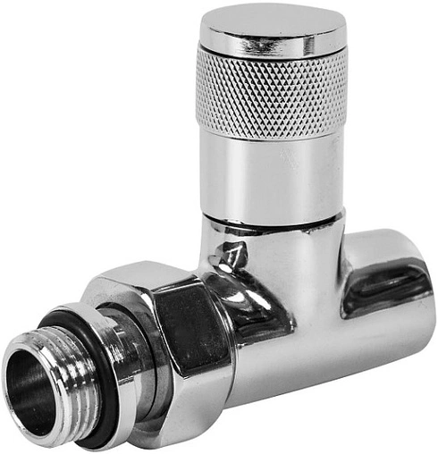 Комплект вентилей запорных прямых ½" в/н Royal Thermo хром RTE 50.024 Комплект вентилей запорных прямых ½" в/н Royal Thermo хром RTE 50.024