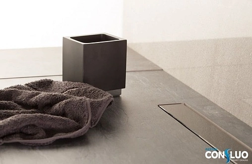 Лоток душевой Set 450мм h=62мм 0.8л/сек Pestan Confluo Frameless Black Glass Line 450 13701202 Лоток душевой Set 450мм h=62мм 0.8л/сек Pestan Confluo Frameless Black Glass Line 450 13701202