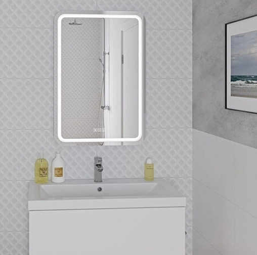 Зеркало с подсветкой Cersanit Led 051 Design Pro 55 с подогревом KN-LU-LED051*55-p-Os