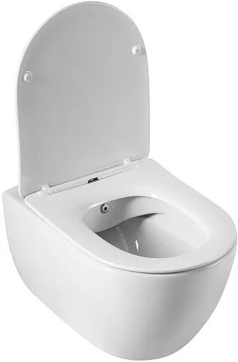 Унитаз подвесной безободковый с функцией биде Cezares Comfort белый CZR-191-TH/BS