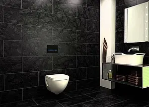 Клавиша смыва для унитаза Geberit Sigma 80 116.090.SG.1 стекло/черный, 5