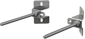 Комплект креплений для углового монтажа инсталляции AlcaPlast M918 Комплект креплений для углового монтажа инсталляции AlcaPlast M918, 1