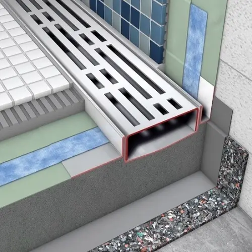 Решетка для лотка 943мм TECEdrainline Basic 601010 Решетка для лотка 943мм TECEdrainline Basic 601010, 4