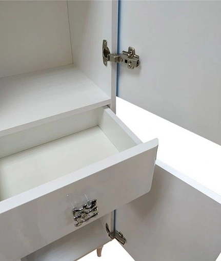 Шкаф-пенал напольный Comforty Монако 40R белый 00003129168CF