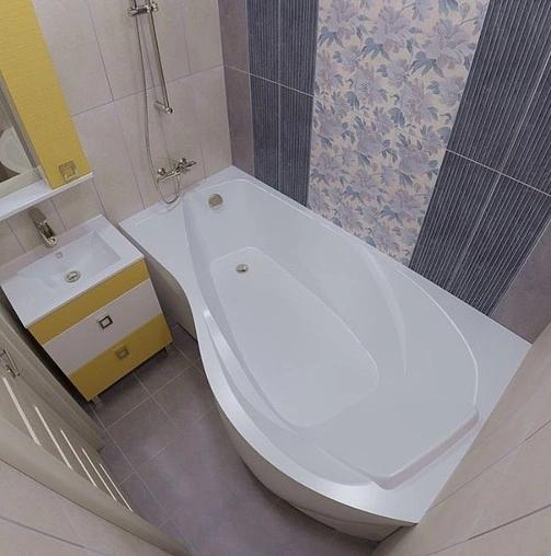 Ванна акриловая Triton Мишель 170x96 L Н0000000203